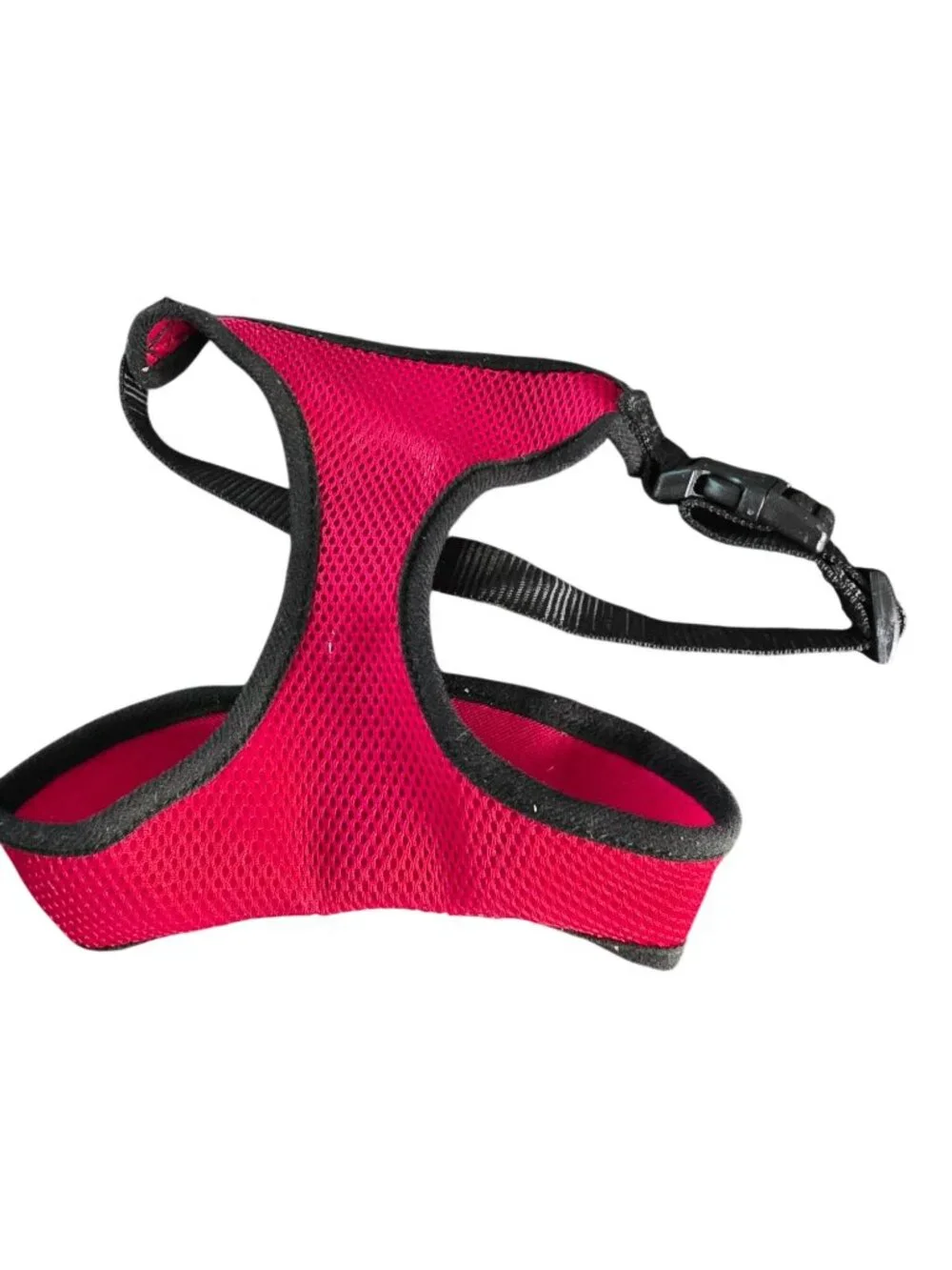 Walk-About Comfort Control Dog Harness Large Red Adjustable Lightweight Mesh Fab